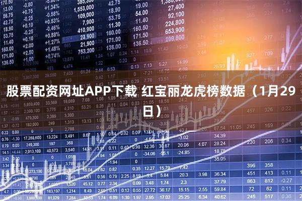 股票配资网址APP下载 红宝丽龙虎榜数据（1月29日）